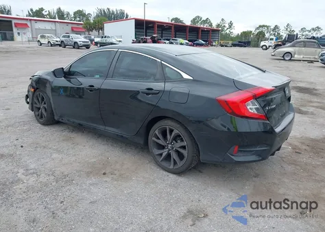 2020 Honda Civic Sport from USA, damaged, VIN 2HGFC2F83LH566925